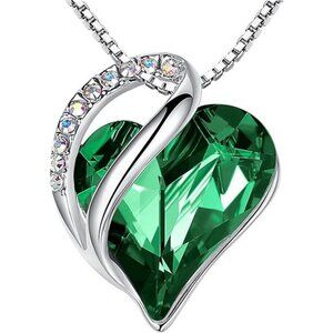 Valentine's Day Gift Necklaces for Women, Infinity Love Birthstone